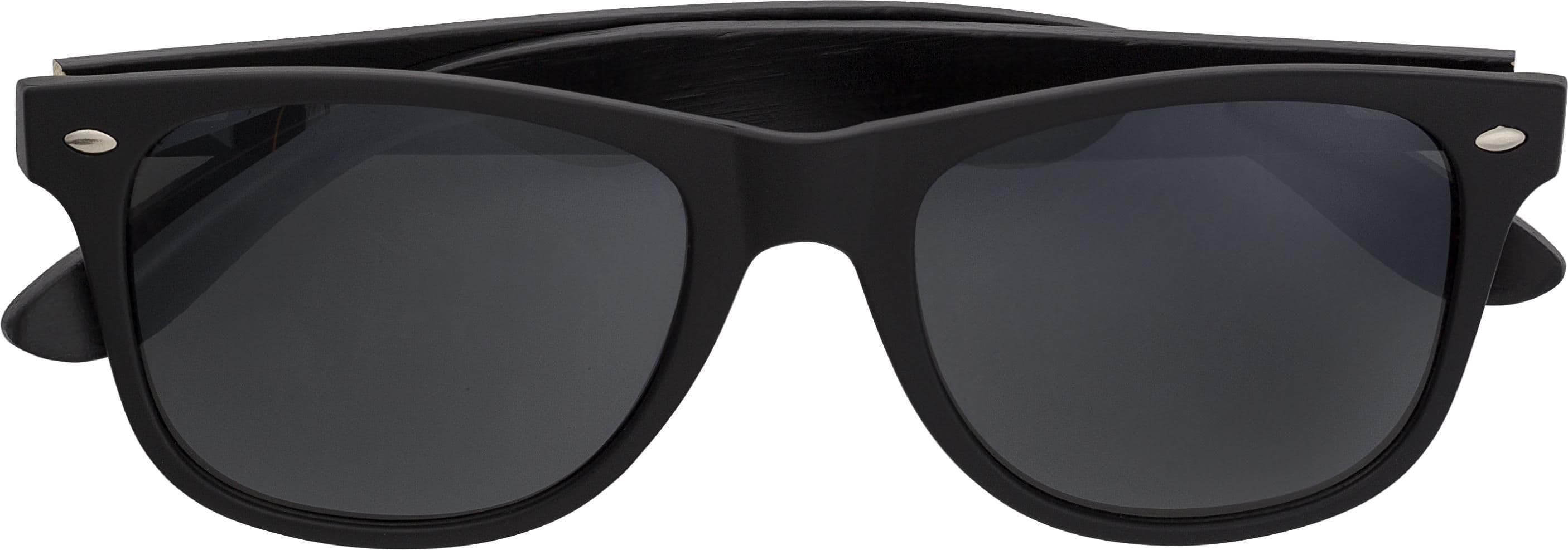 Sonnenbrille Jaxon | Kunststoffrahmen und Bambusbügel | UV400, IMPRESSION