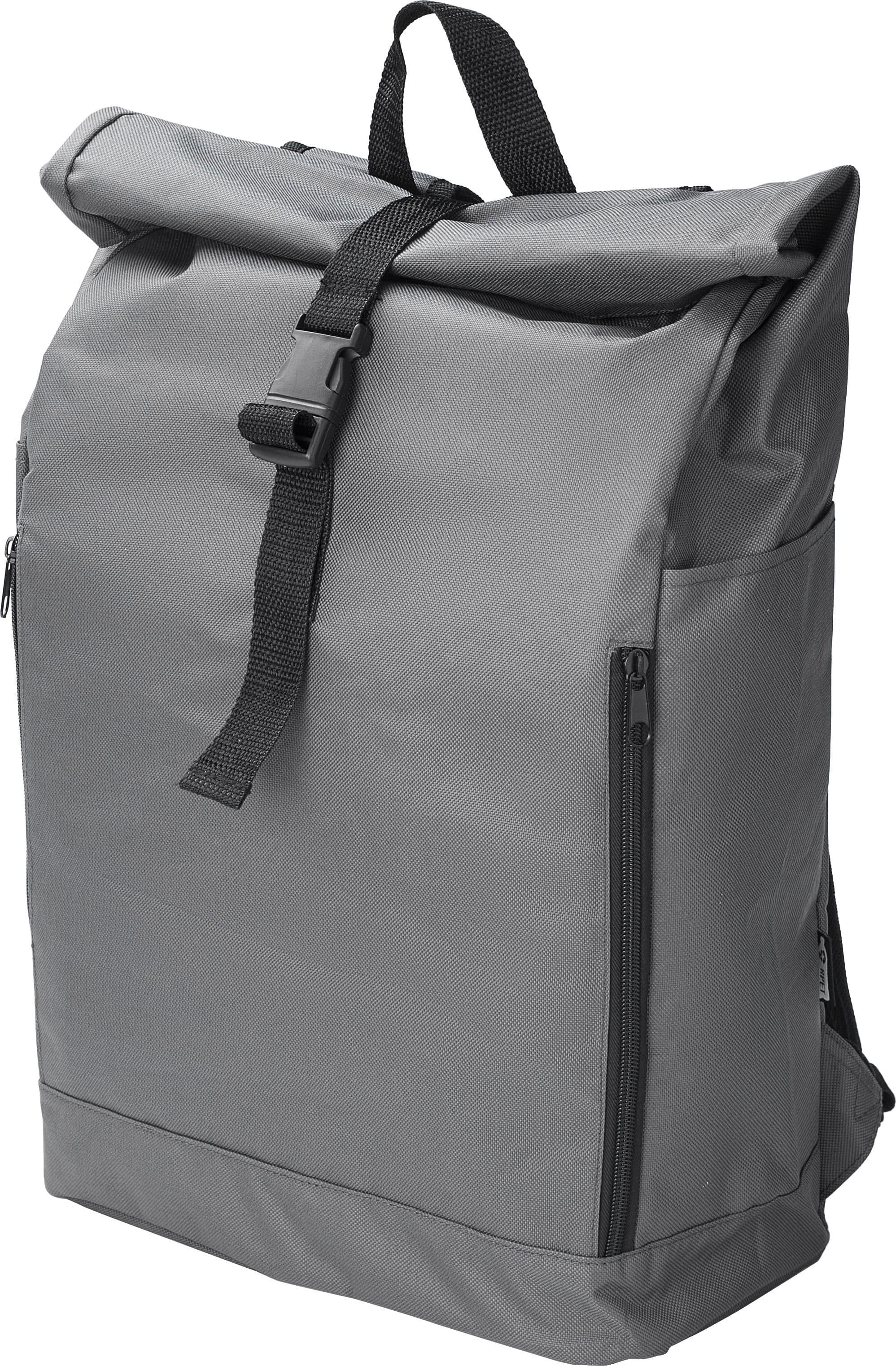 Roll-Top-Rucksack Evie | Recycelt | 600D, IMPRESSION