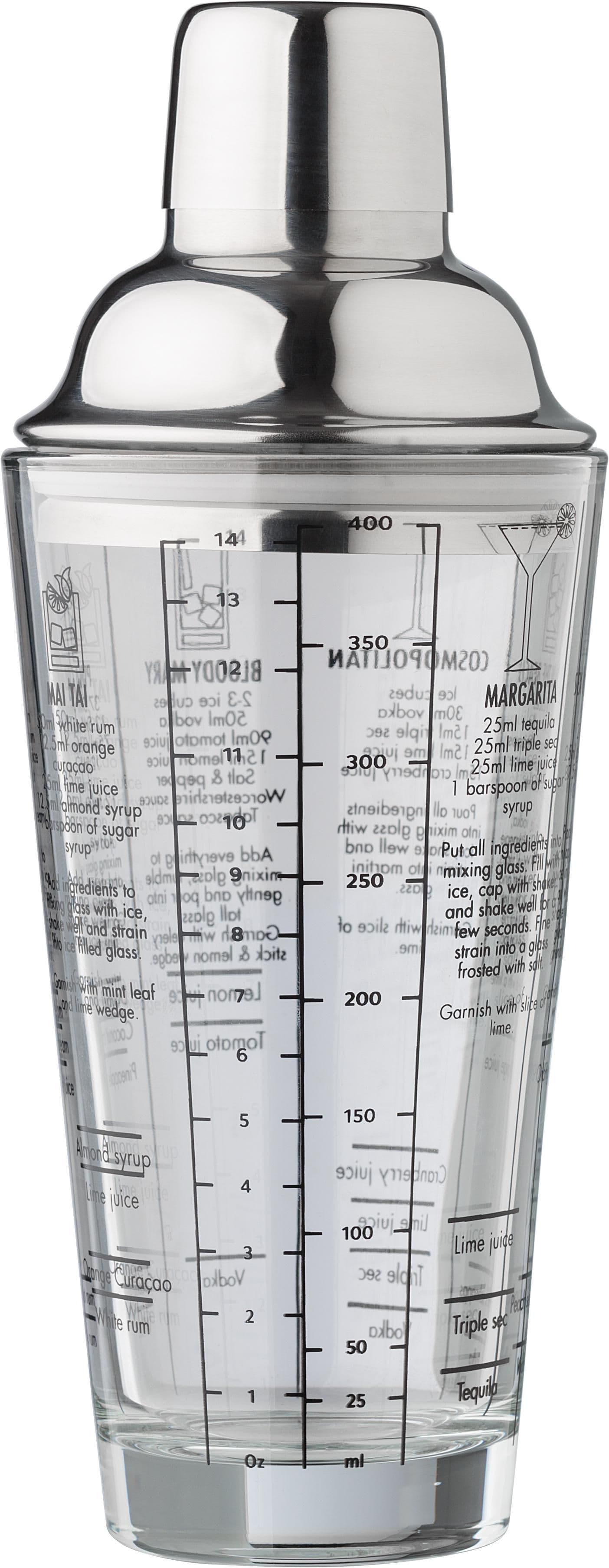 Cocktailshaker Adela | Glas | 400 ml, IMPRESSION