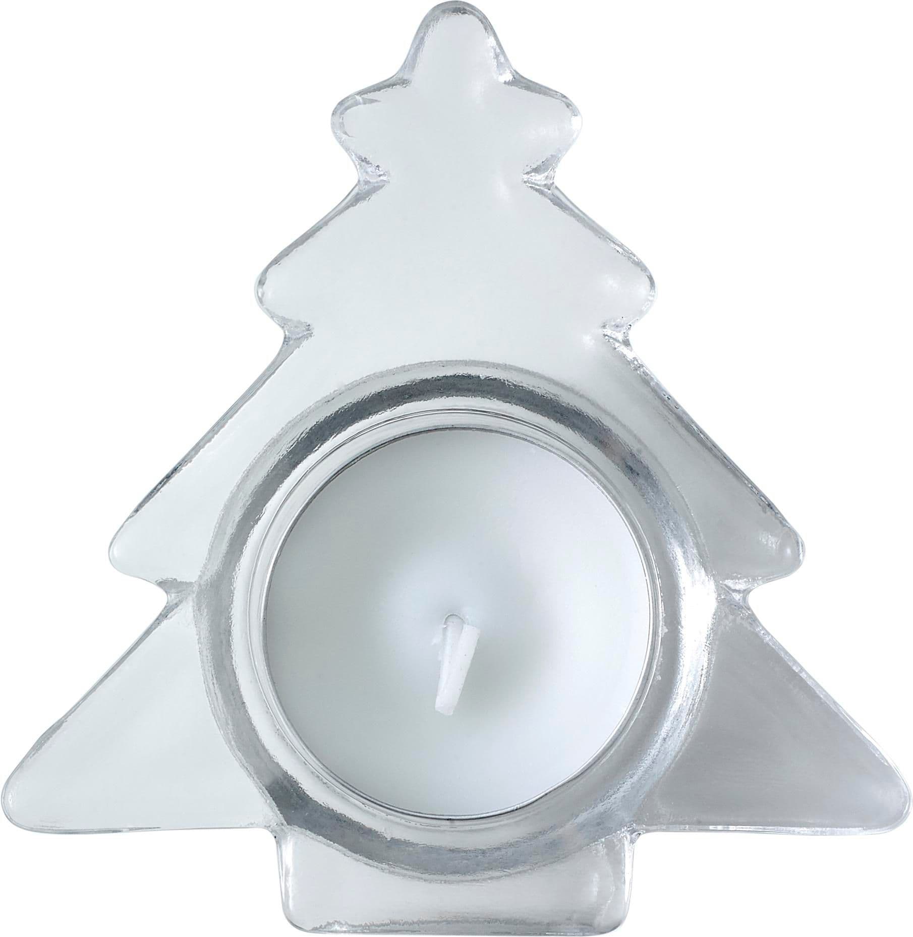Teelichthalter Casey | Glas | Weihnachtsbaum, IMPRESSION