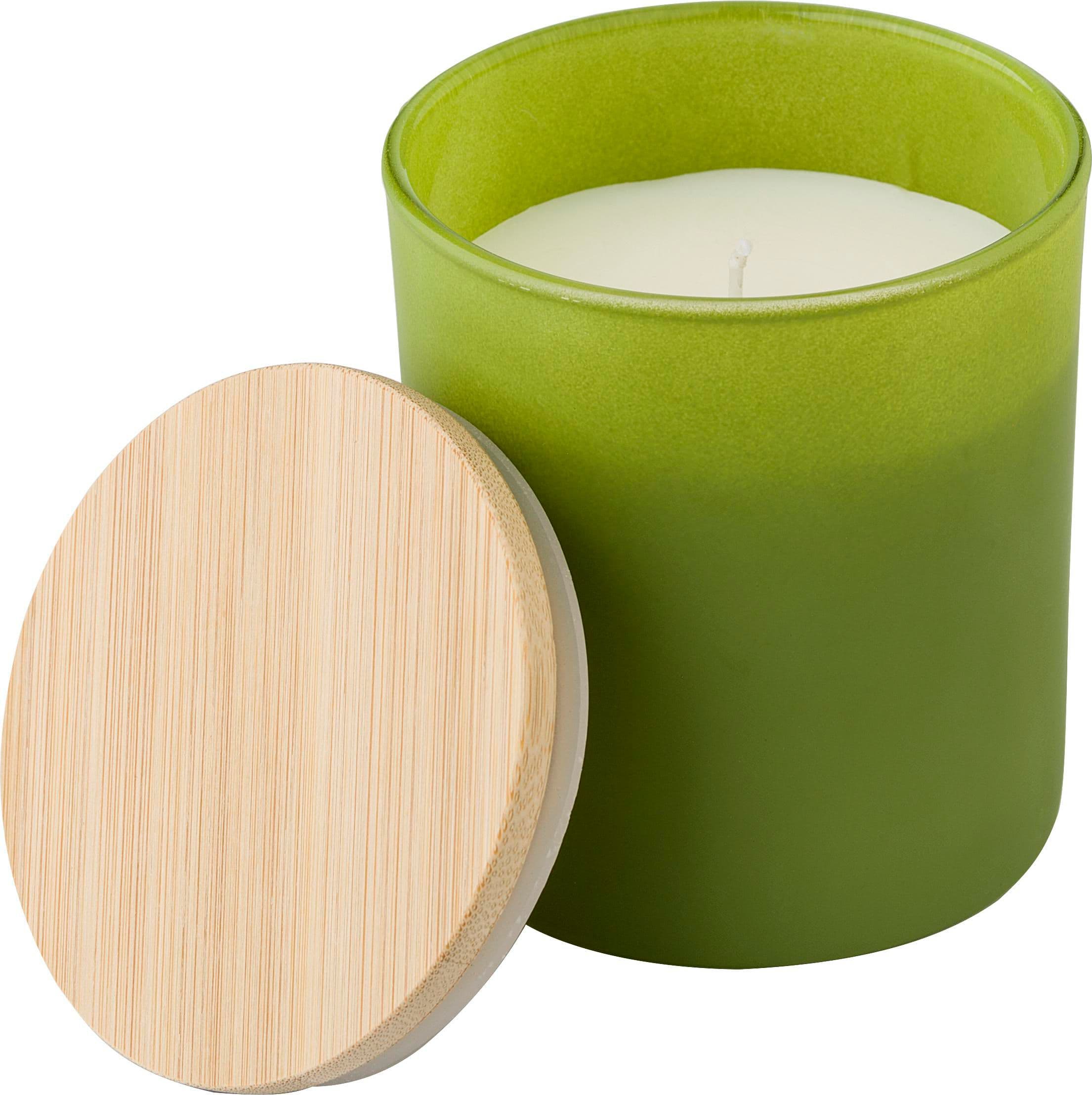Glaskerze Lucas | Pflanzenwachs | 200 g, IMPRESSION
