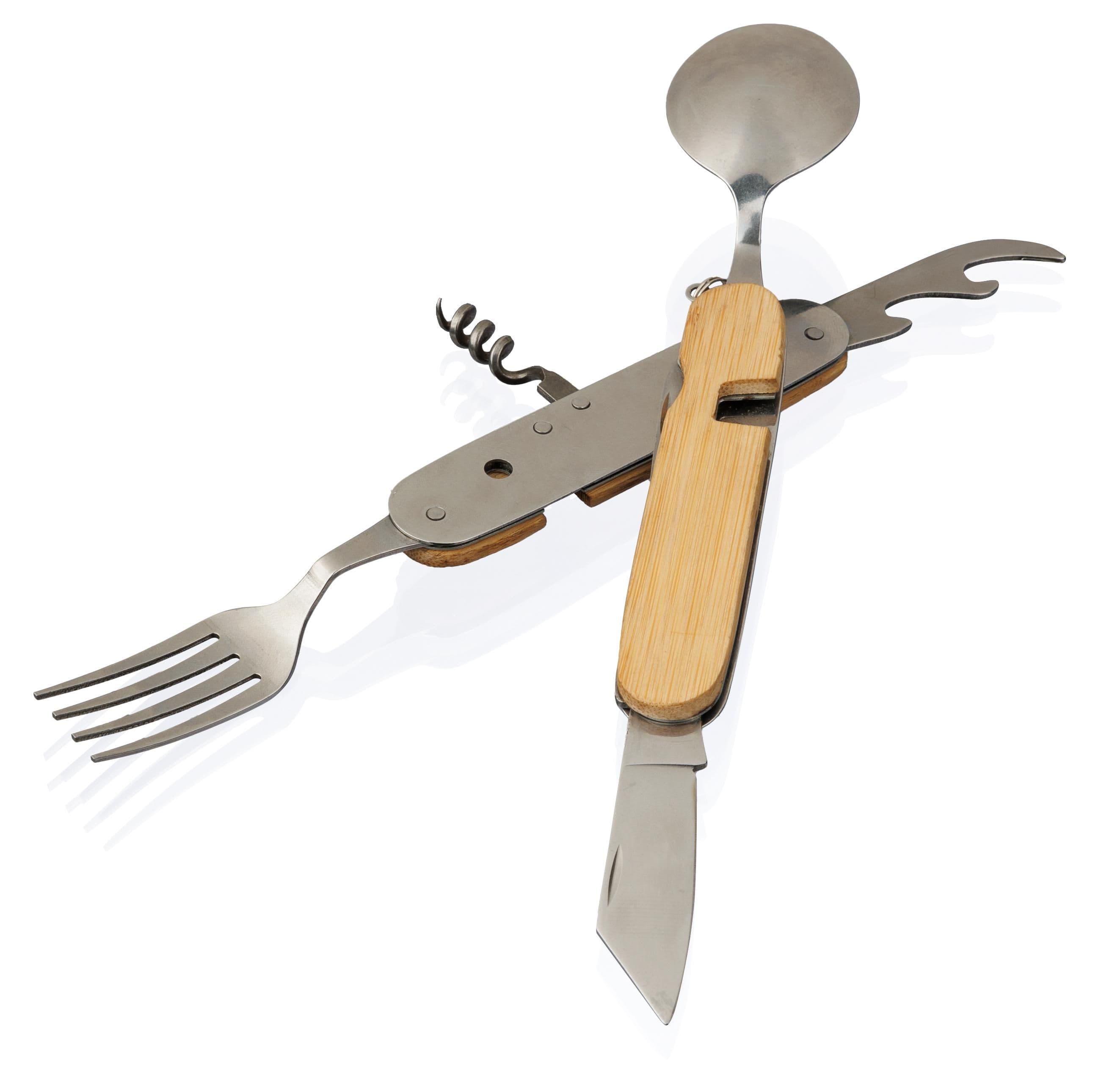 Besteck-Set Ainsley | Bambus | 6-in-1, IMPRESSION