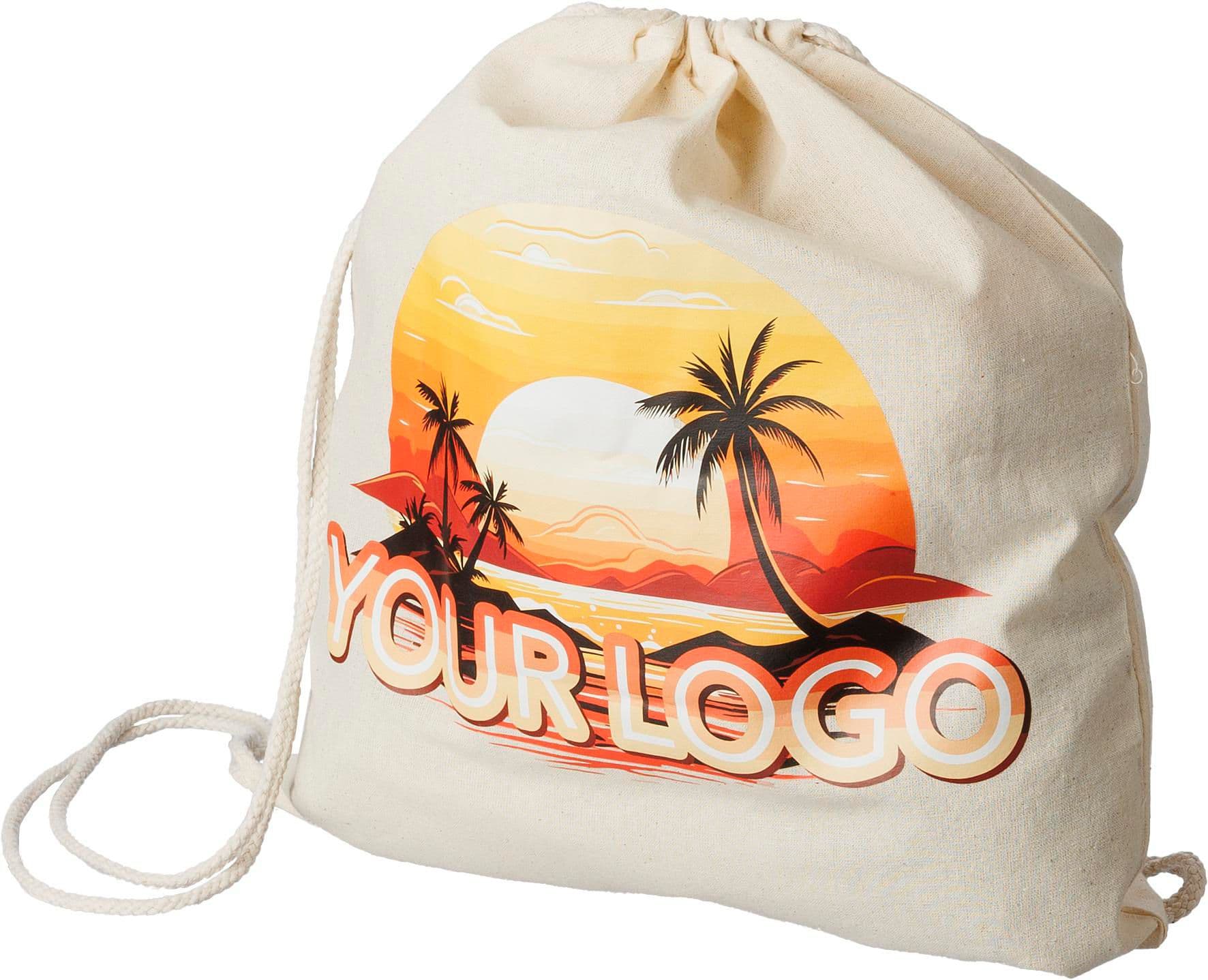 Rucksack Dominique | Kordelzug | 10,5 l, IMPRESSION