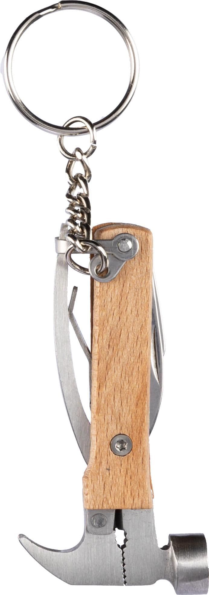 Schlüsselanhänger Heinrich | Bambus | Multitool, IMPRESSION