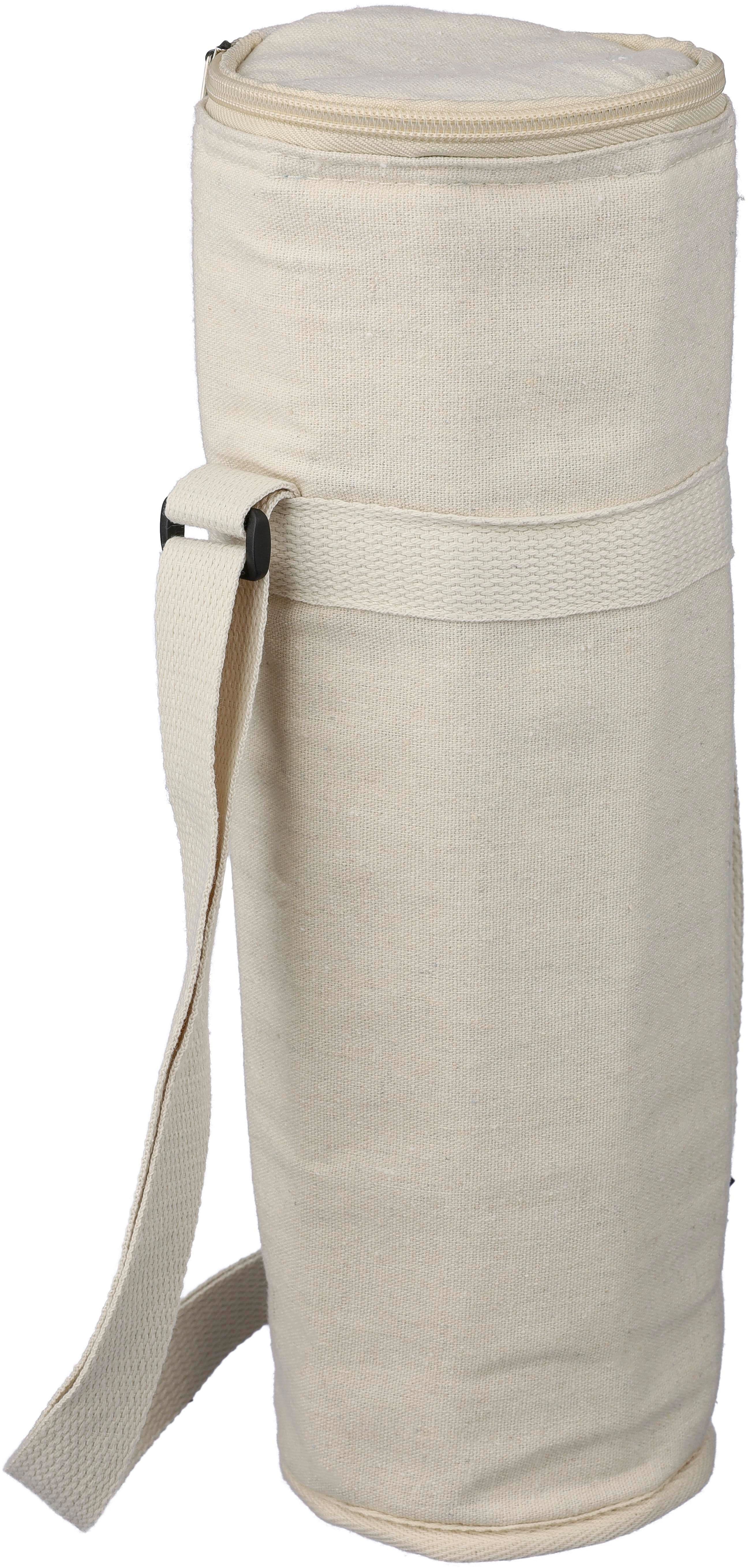 Flaschenkühltasche Eugene | Recycelt | Baumwolle | 1,5 l, IMPRESSION