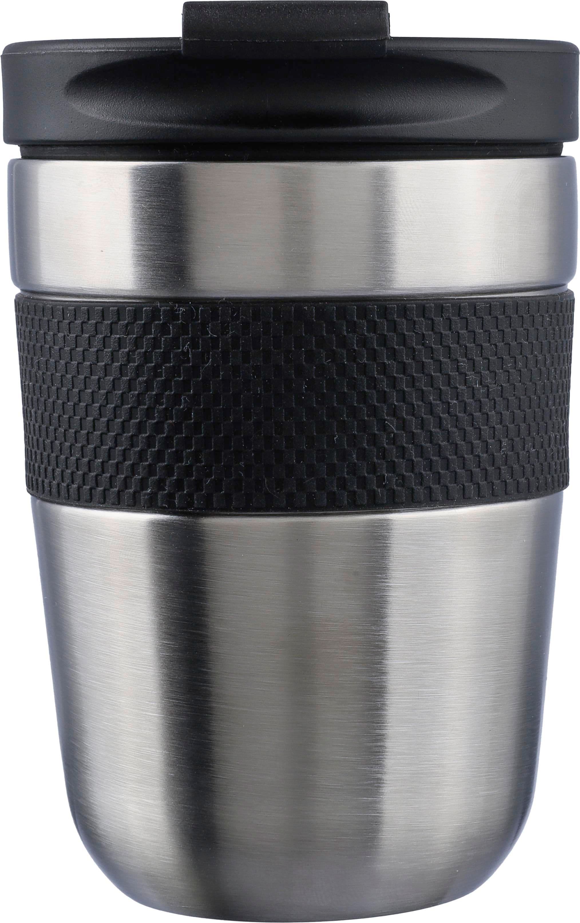 Trinkbecher Keith | Edelstahl | 300 ml | Silikongriff, IMPRESSION