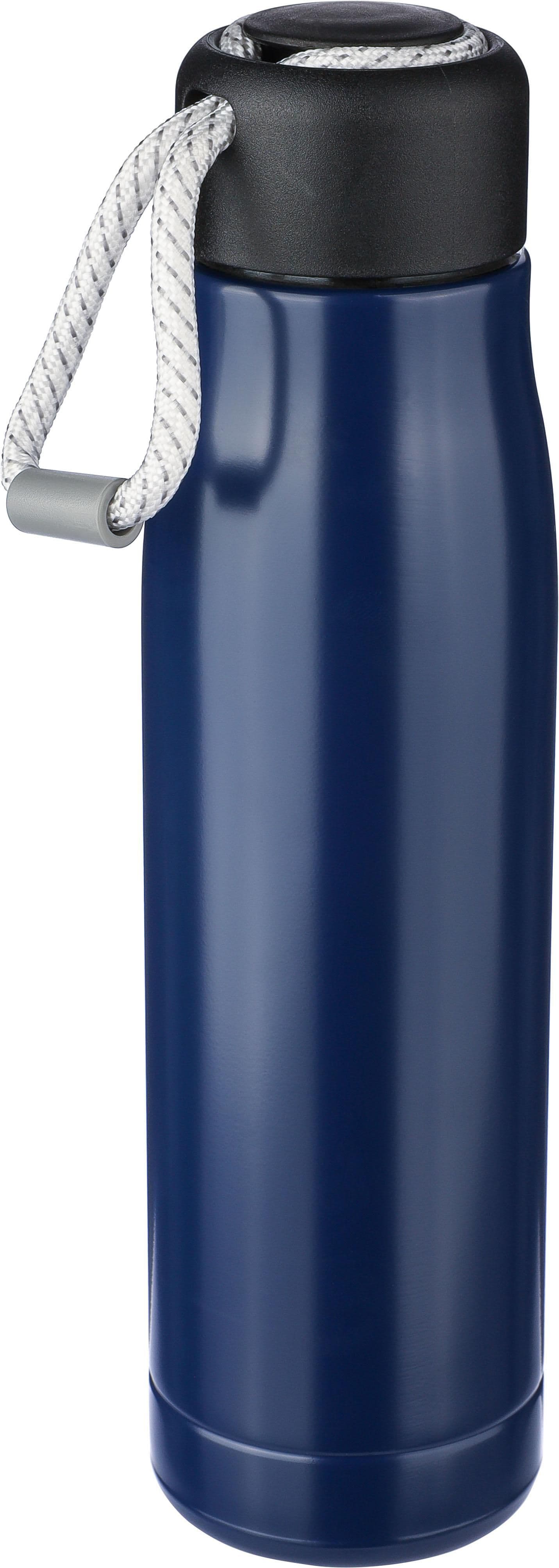 Doppelwandige Trinkflasche aus recyceltem Edelstahl (500 ml) Solene, IMPRESSION