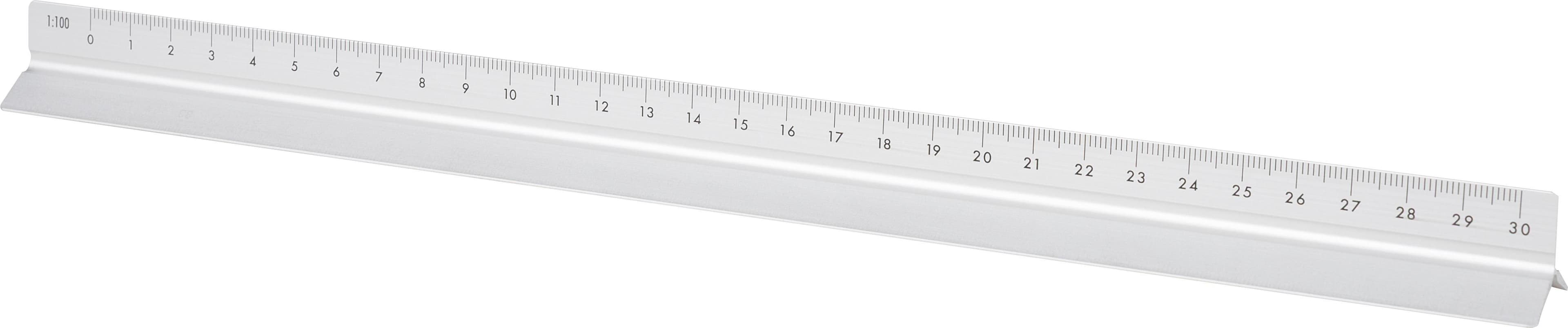 Aluminium-Dreiecklineal 30 cm Tavi, IMPRESSION