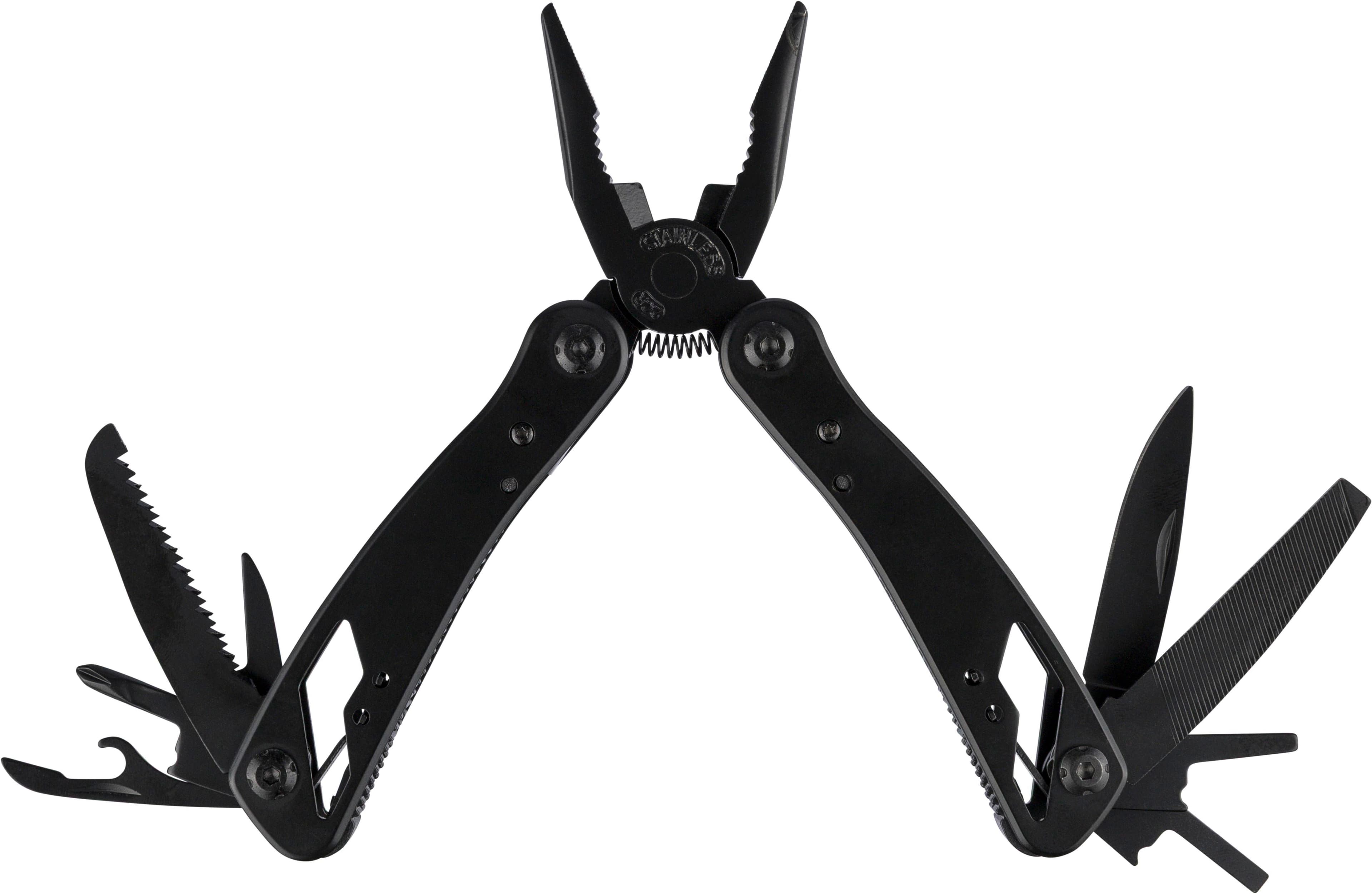 Schwarzes Aluminium-Multitool Ariane, IMPRESSION
