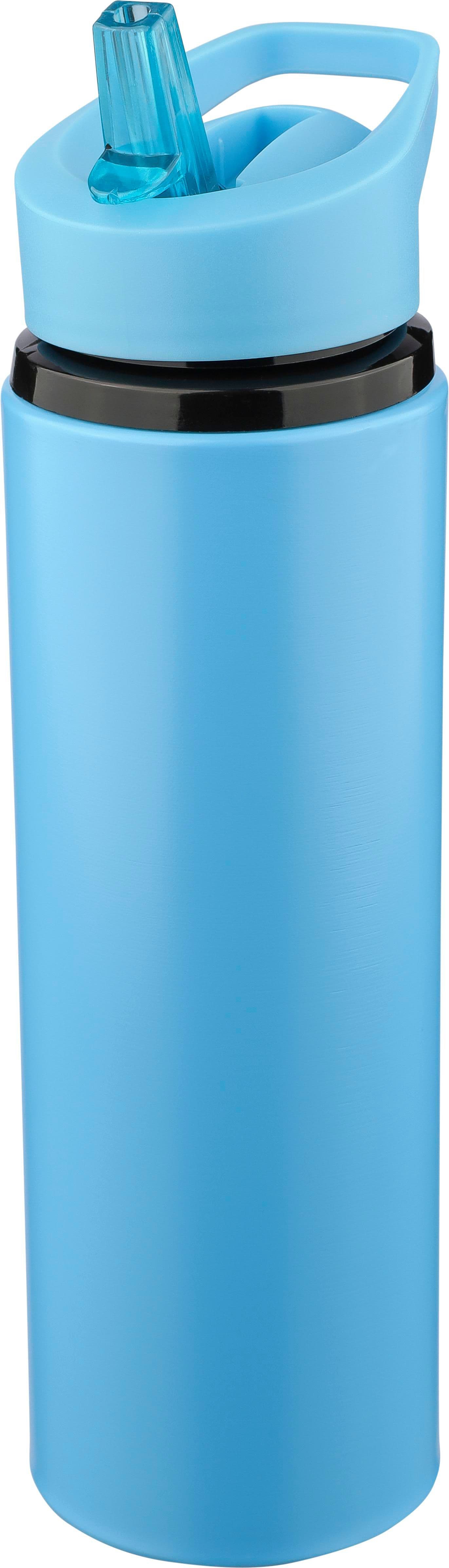 Recycelte Edelstahl-Trinkflasche (750 ml) Zeno, IMPRESSION