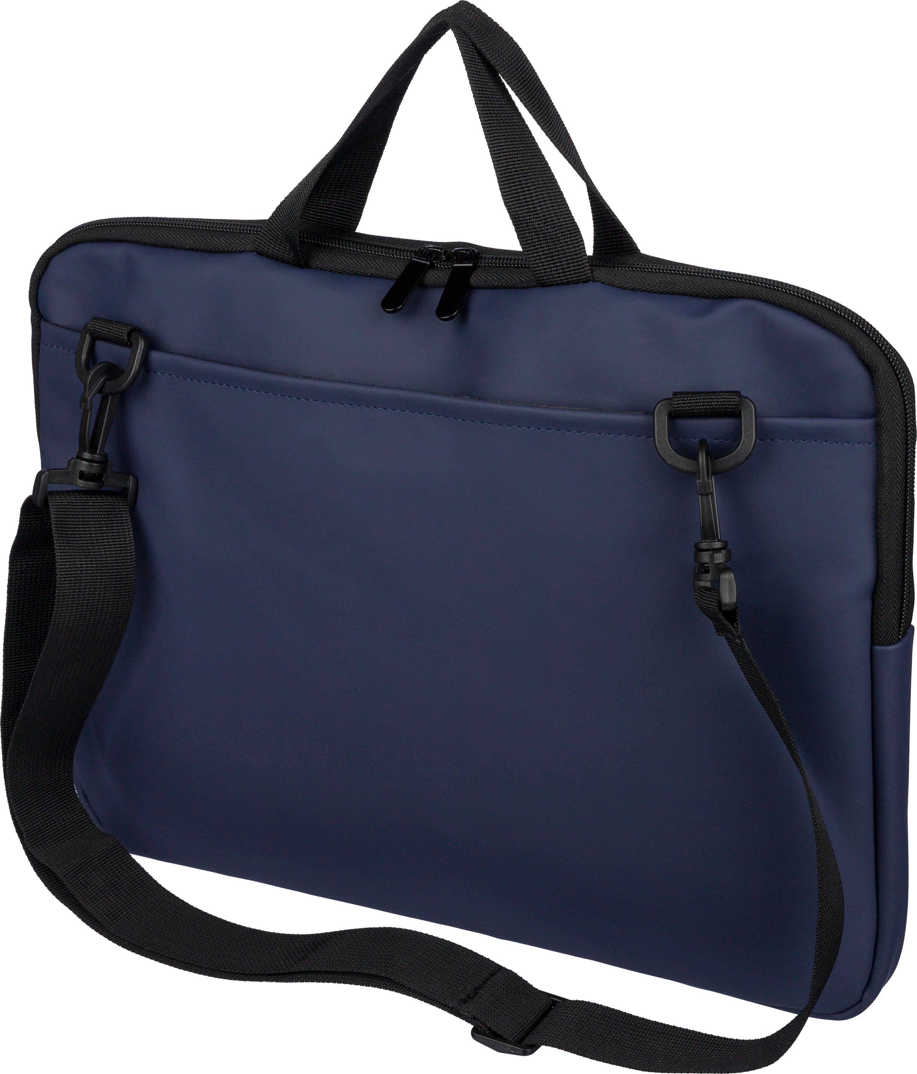 Recycelte PU-Laptoptasche Rafi, IMPRESSION
