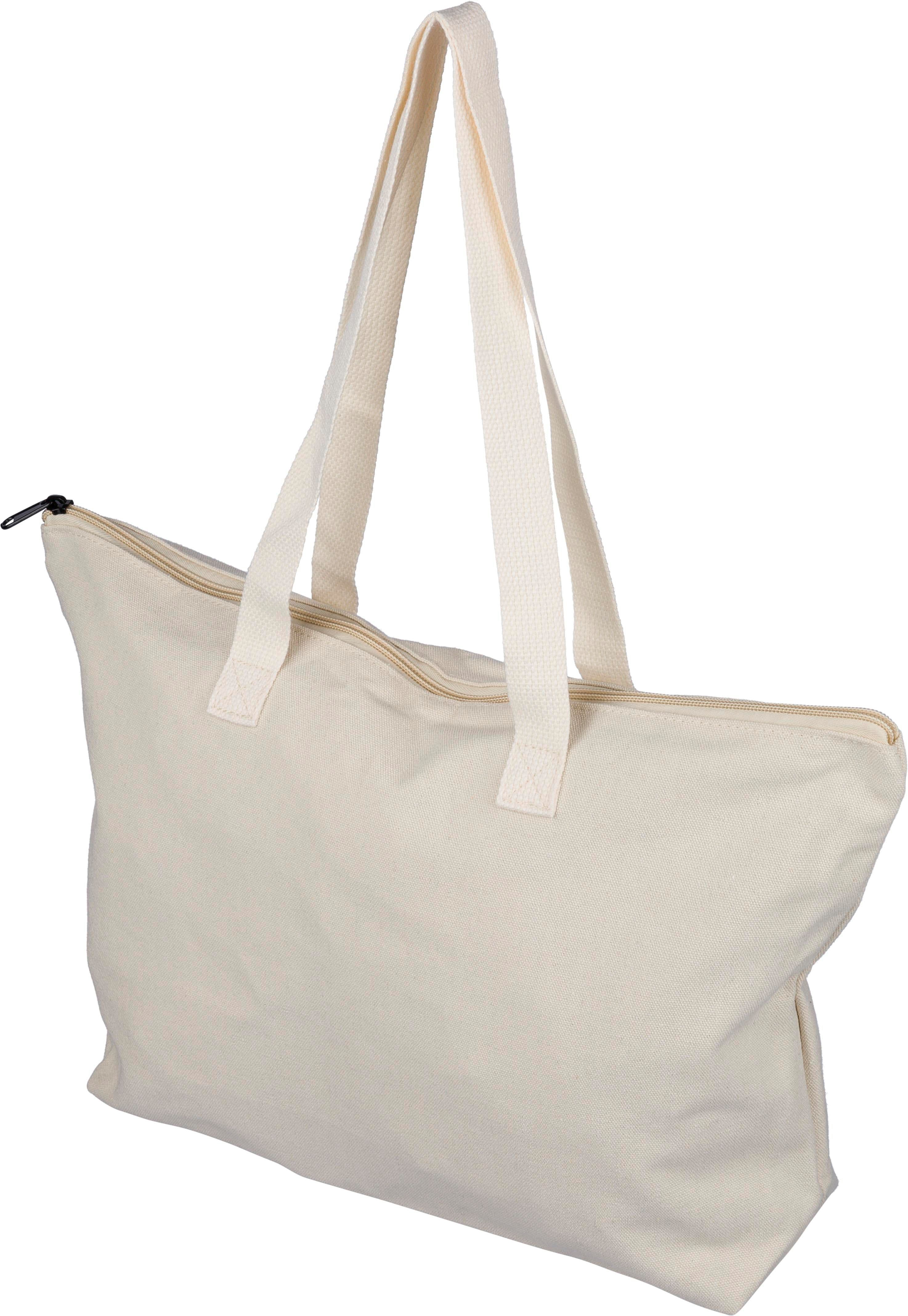 Tragetasche aus recyceltem Polycotton (330 g/m2) Malina, IMPRESSION