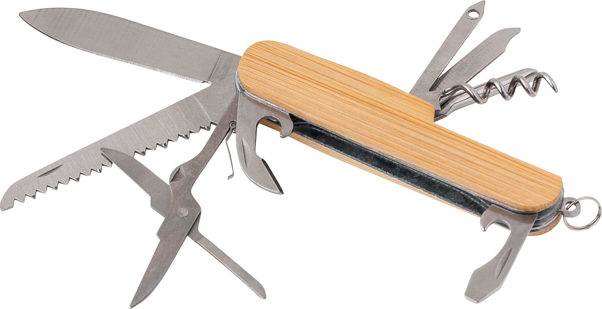Taschenmesser Phoebe | Bambus | 9 Stück, IMPRESSION
