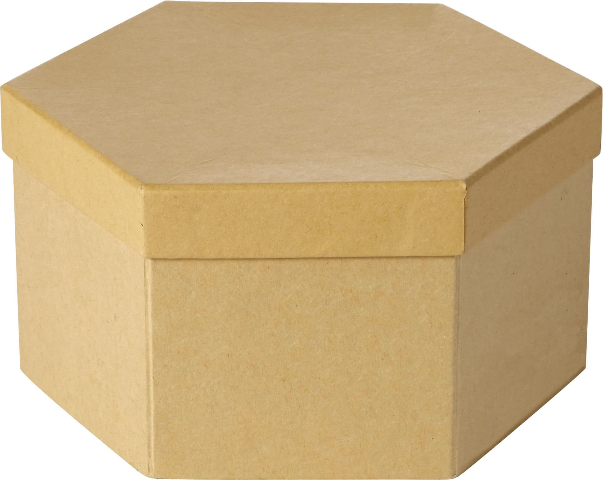 Kunst-Set Kenji | Sechseckige Kartonbox | 54 St., IMPRESSION