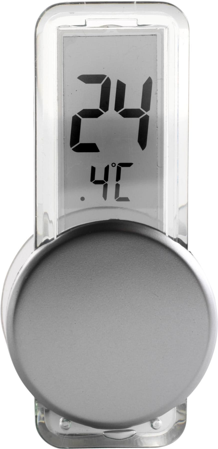 Thermometer Roxanne | Kunststoff | Saugnapf | Silber, IMPRESSION