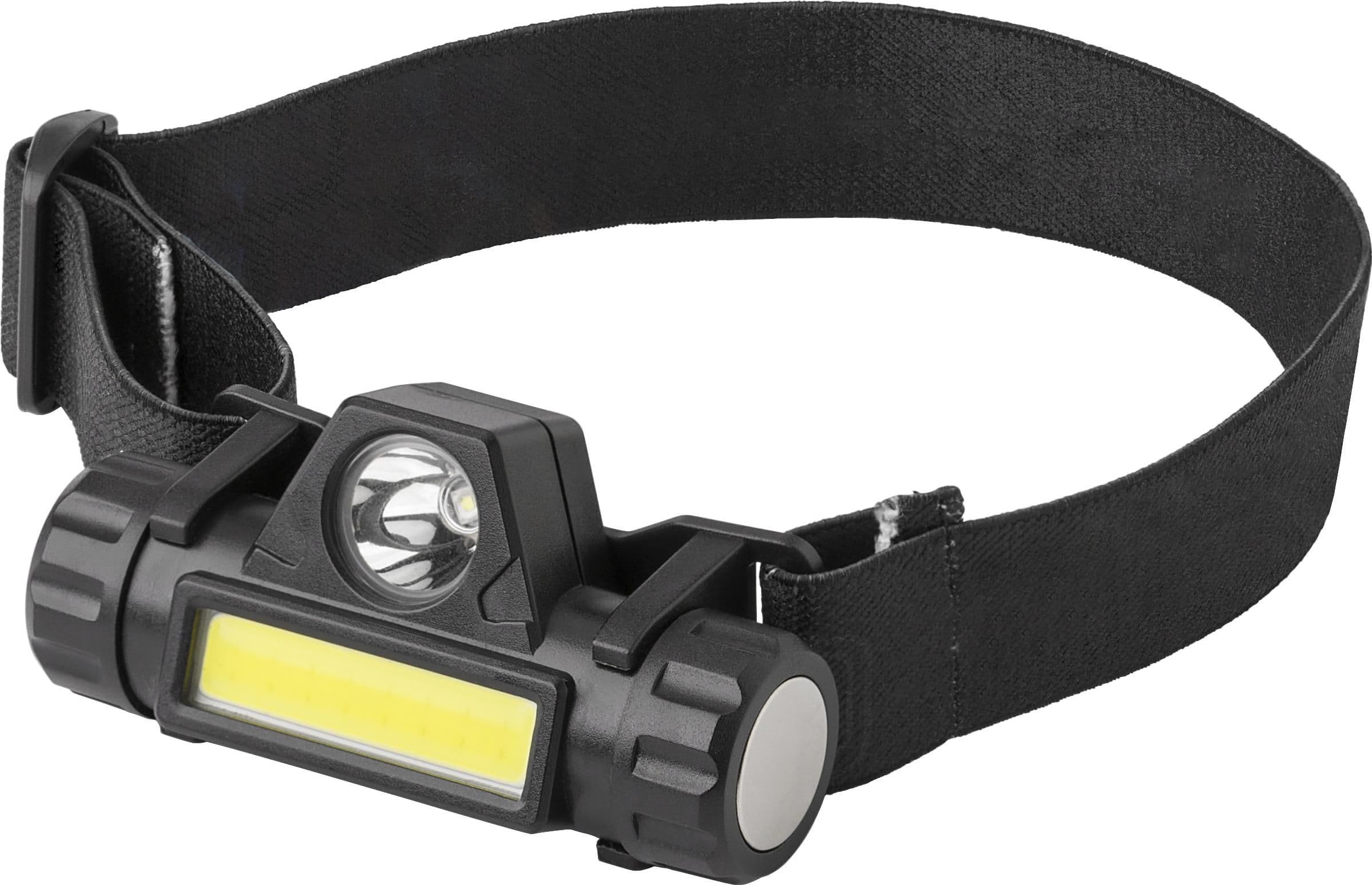 Stirnlampe Mina | Kunststoff | LED + COB | USB-C aufladbar, IMPRESSION