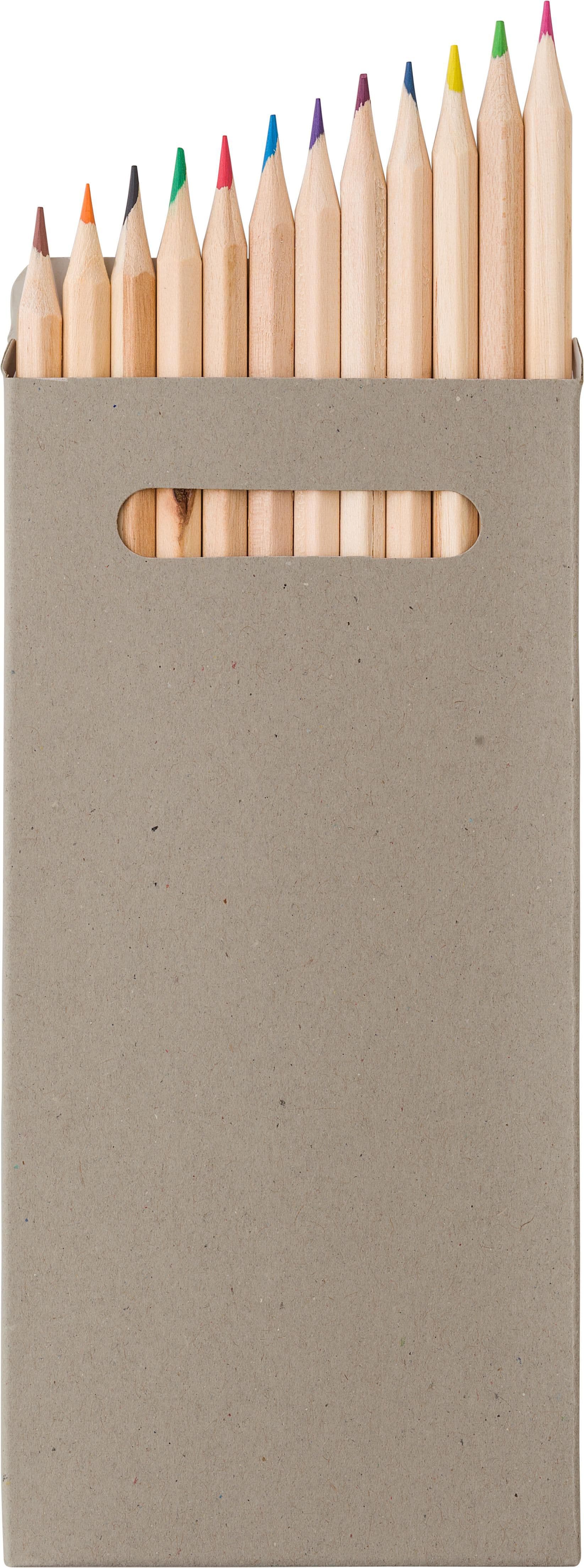 Bleistiftset Nina | Holz | 12 St., IMPRESSION