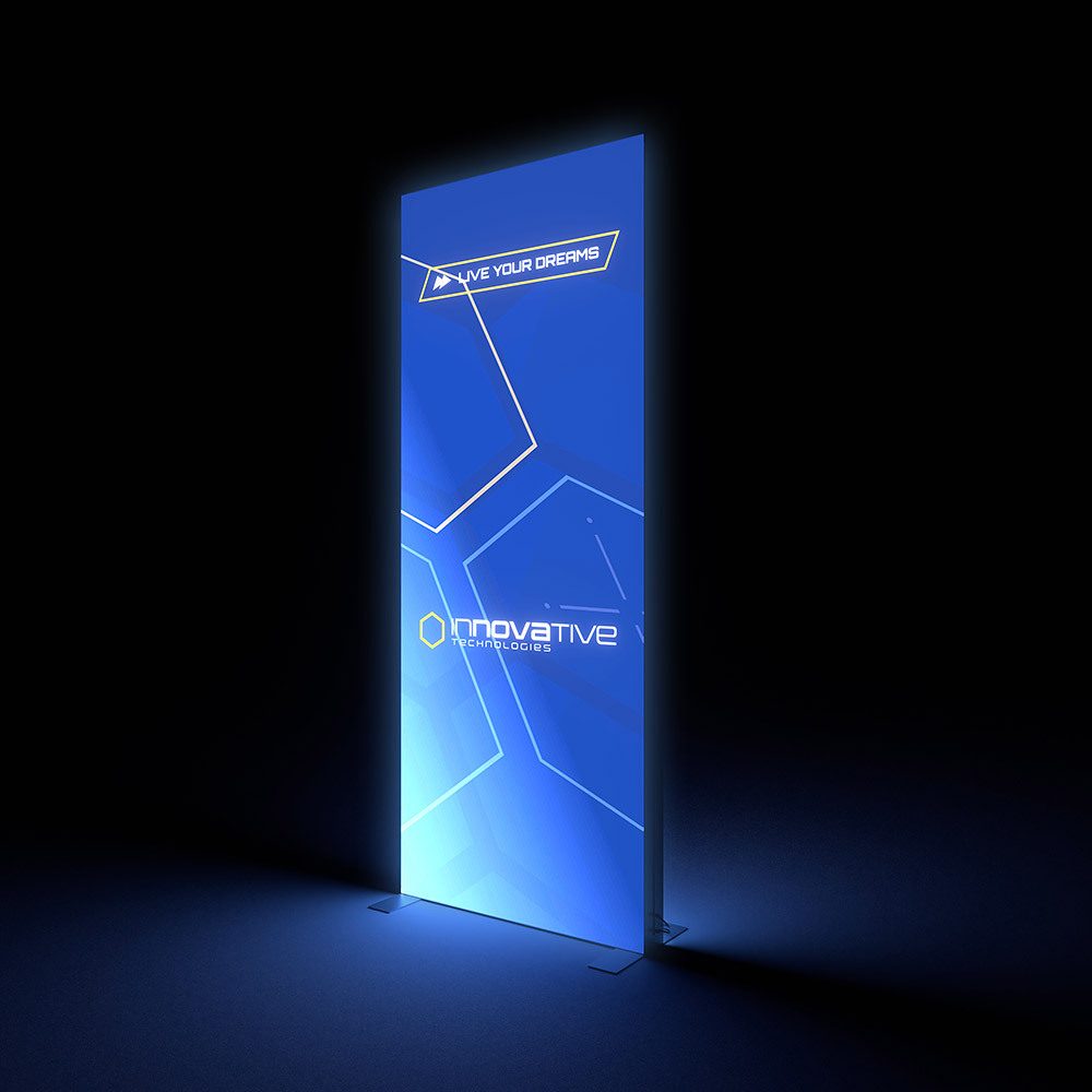 Brightbox Pro Flex Wand 100 x 250 cm Doppelseitig