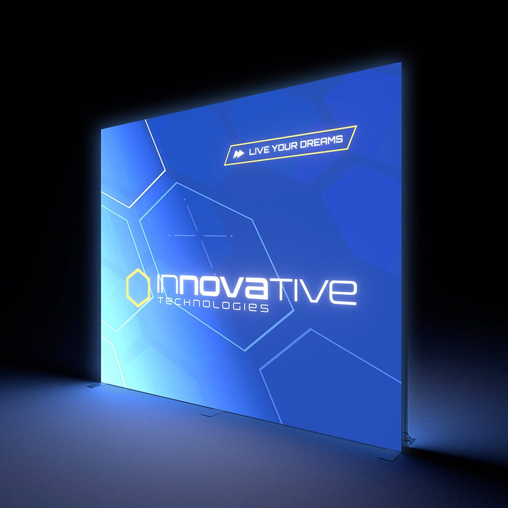 Brightbox Pro Flex Wand 300 x 250 cm Doppelseitig