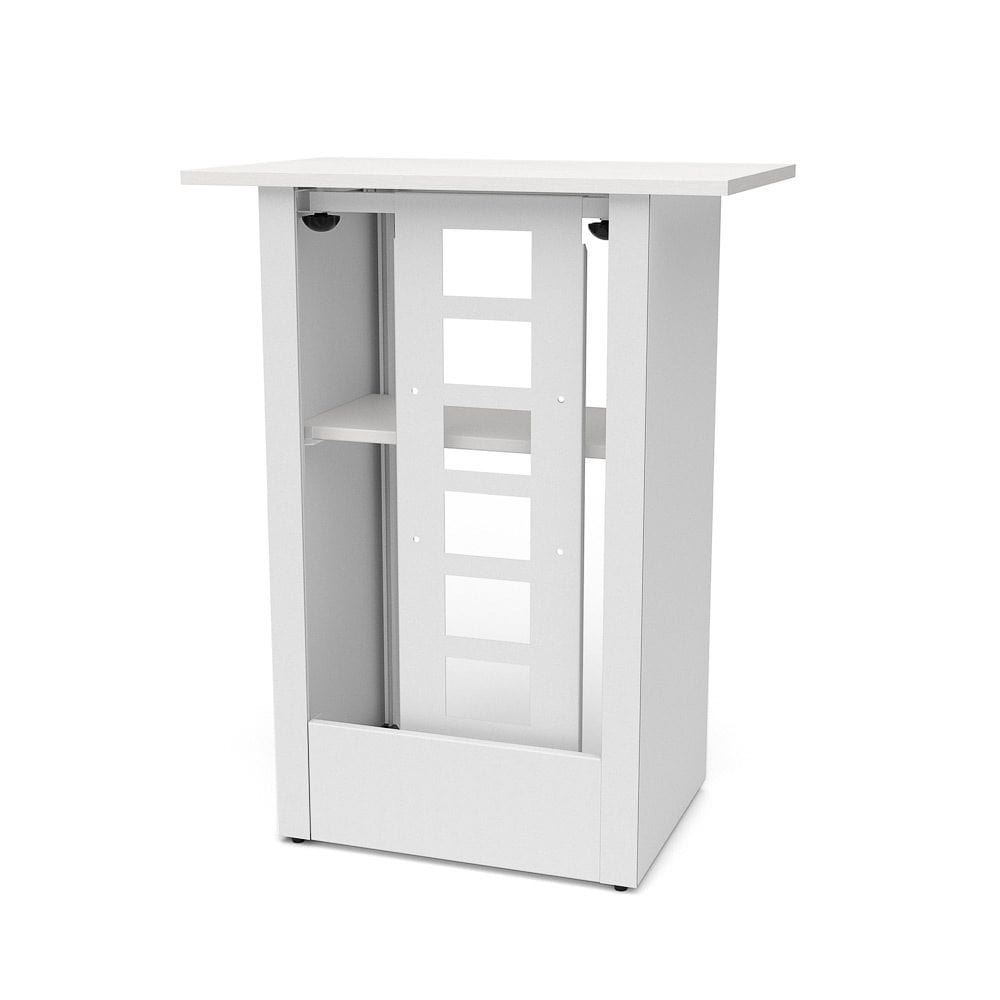 Digital Counter Futuro 32" Vertikal Nur Gehäuse Weiß