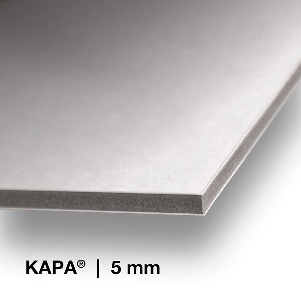Kapa Platte 300 x 700 mm Dicke 5 mm Flachbettdruck