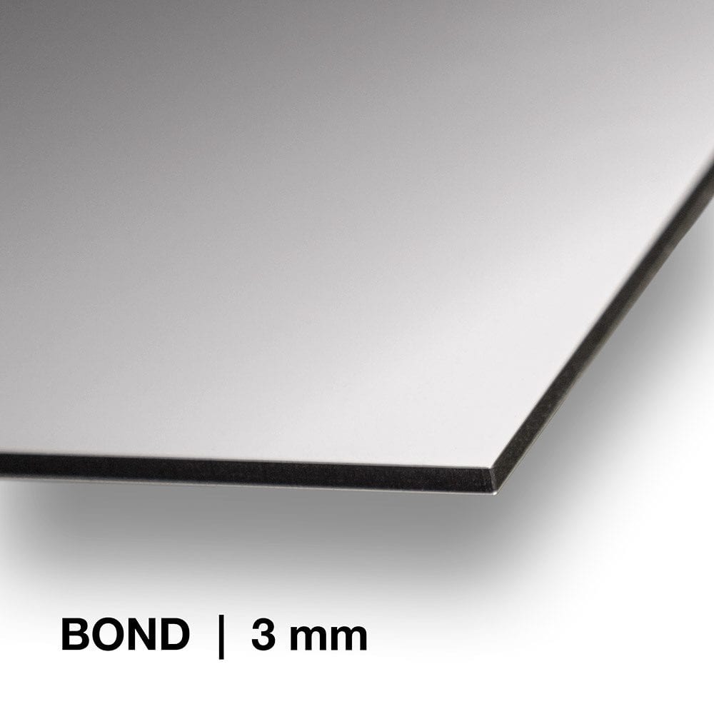 Bond Platte 800 x 1200 mm Dicke 3 mm Flachbettdruck für BH60