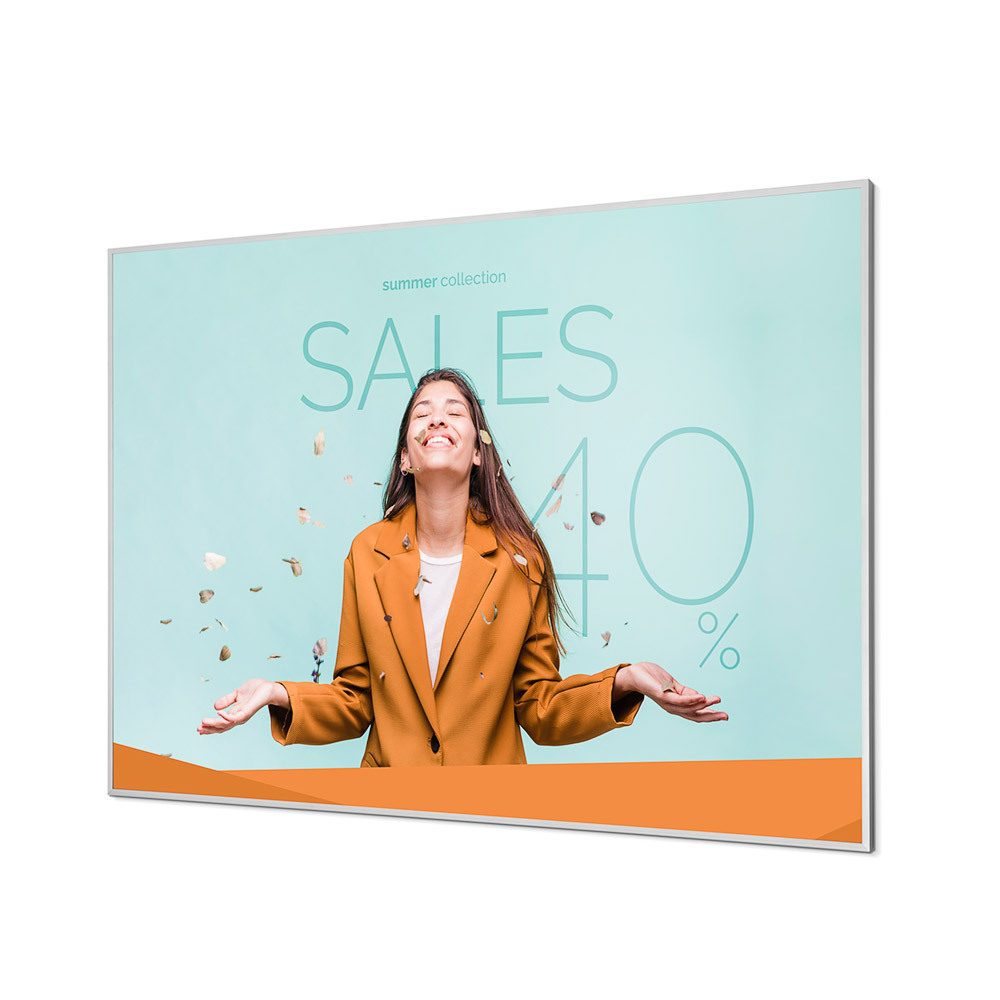 Indoor Wandschild 50 x 70 cm FOREX® 3 mm