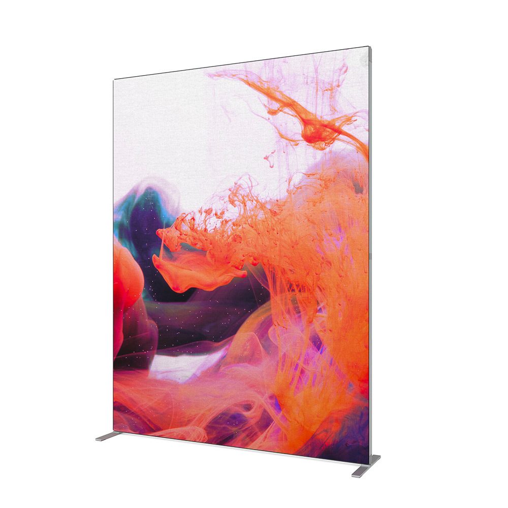 FlexFrame Wand Set 150 x 200 cm Silber