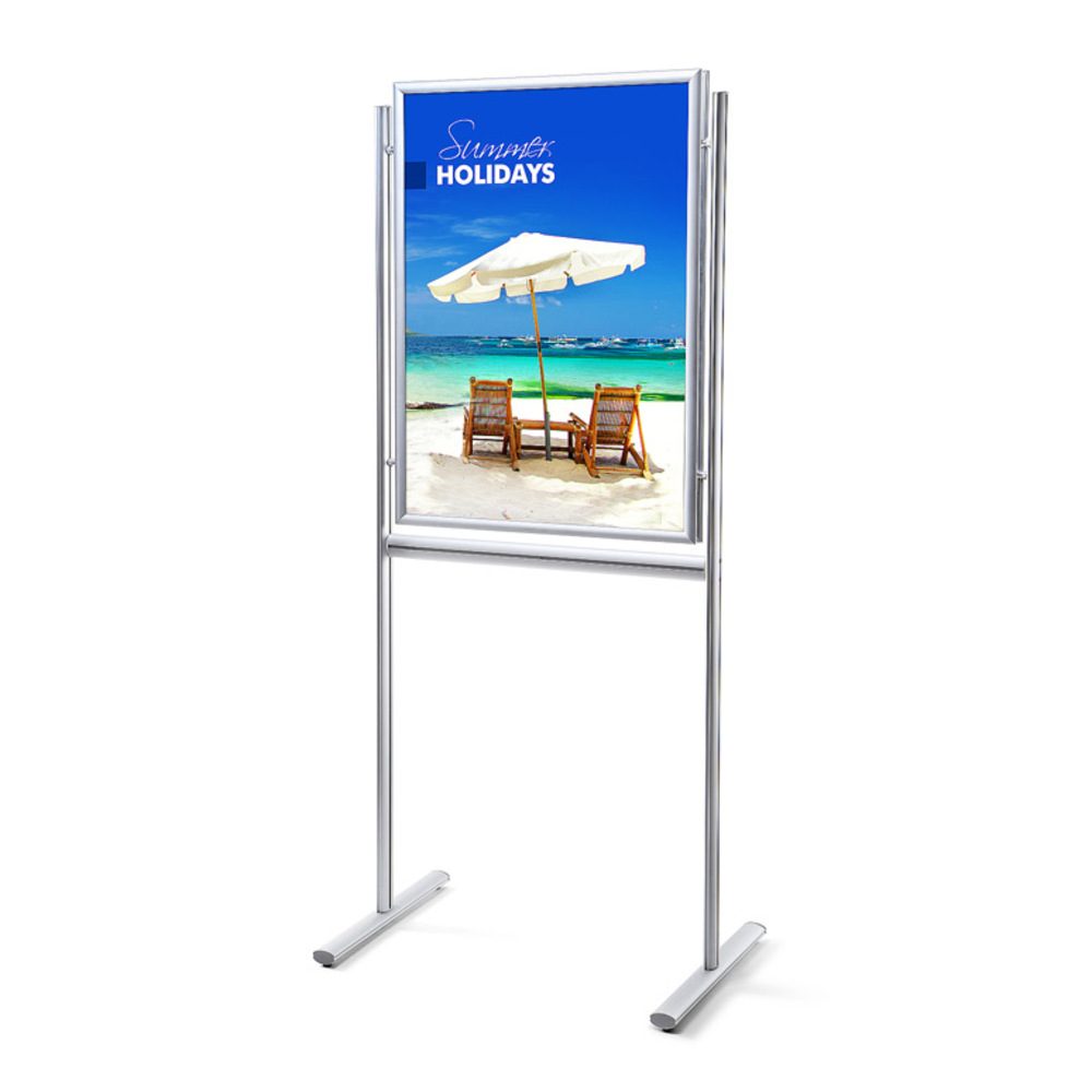 Infoboard Gehrung 700 x 1000 mm doppelseitig
