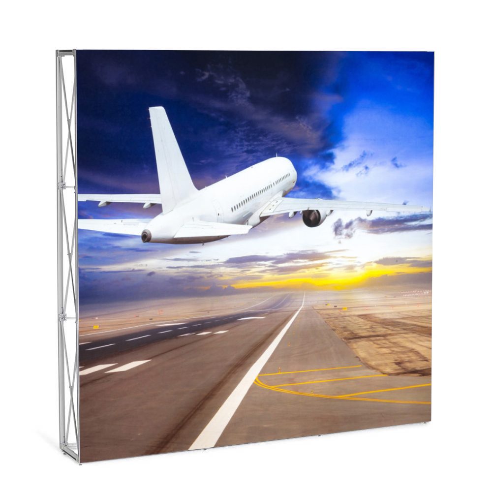 Pop-Up Impress Druck Rückseite 4 x 4 LED