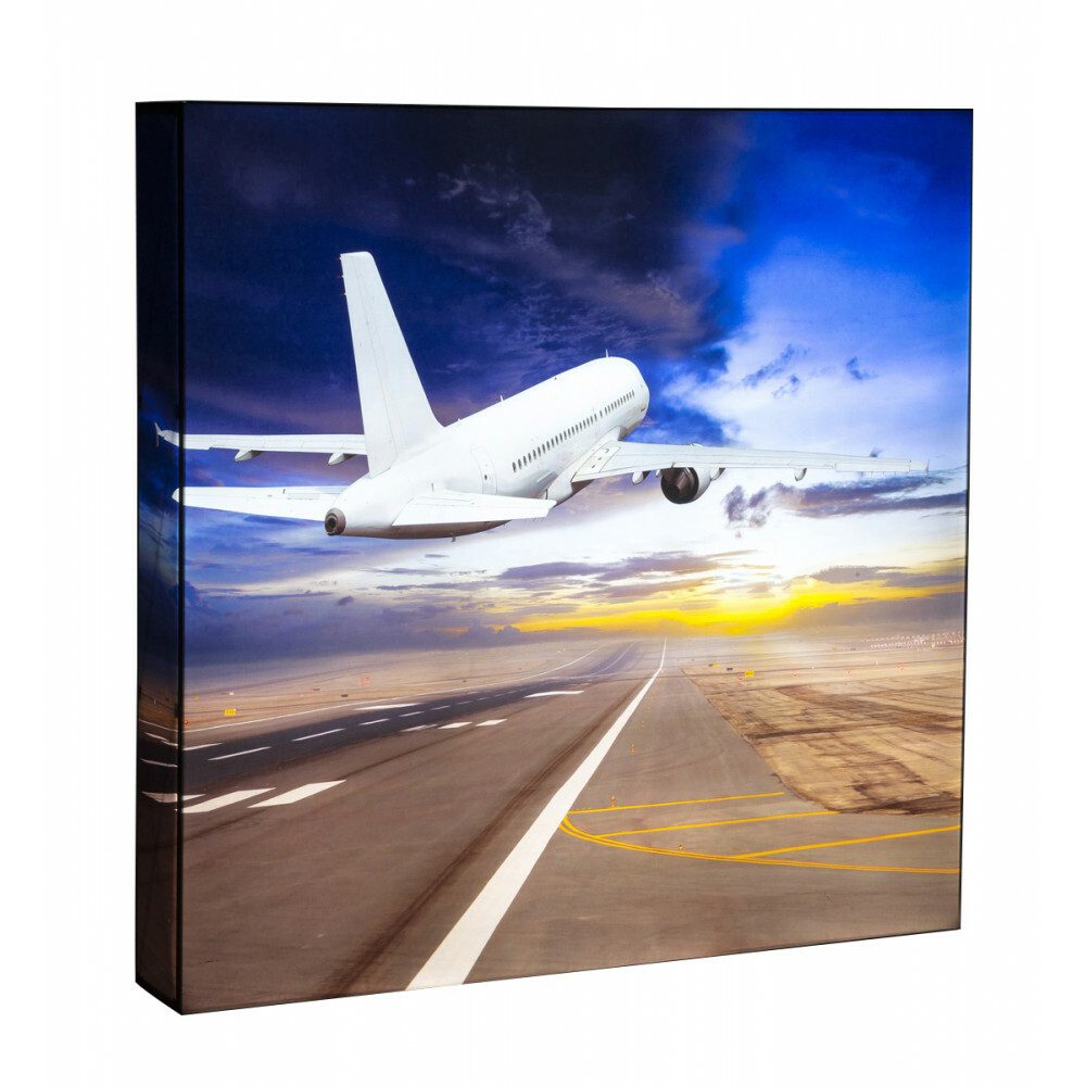 Pop-Up Impress Druck Vorderseite 4 x 4 LED