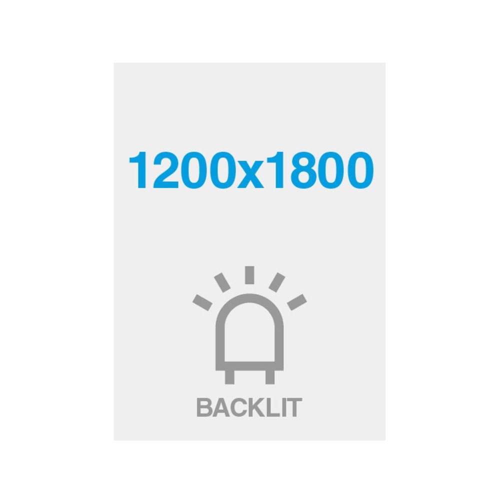 Premium Backlit PP Folie 200 g/m² Satin Oberfläche 1200 x 1800 mm