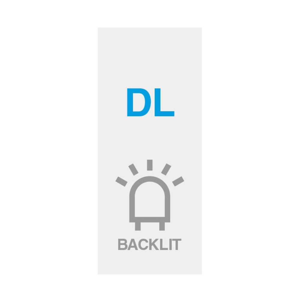 Premium Backlit PP Folie 200 g/m² Satin Oberfläche DL