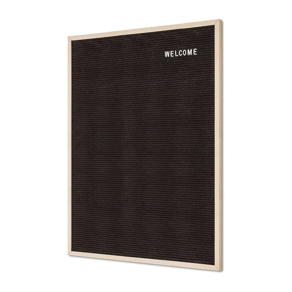 Letterboard Schwarz 60 x 80 cm