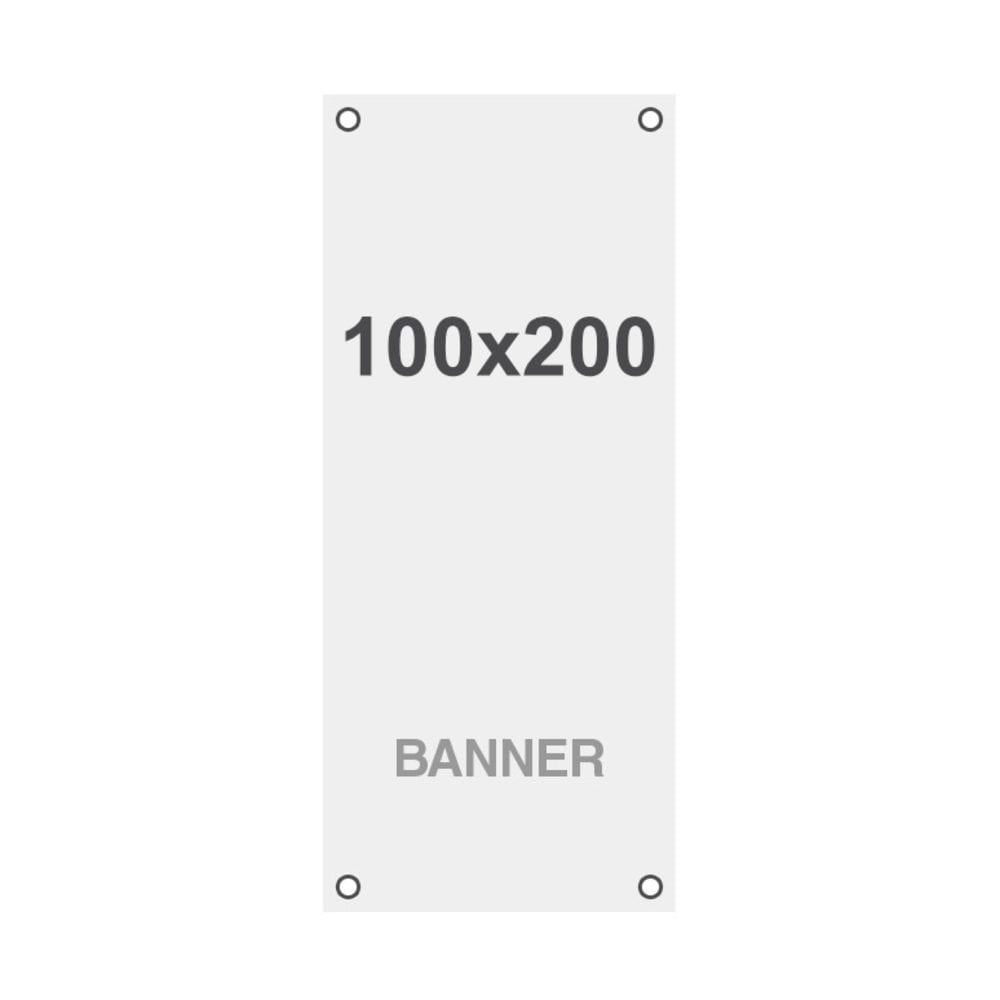 Latex Symbio frontlit 100 x 200 cm matt 510 g/m²- 4x Lochhalterung