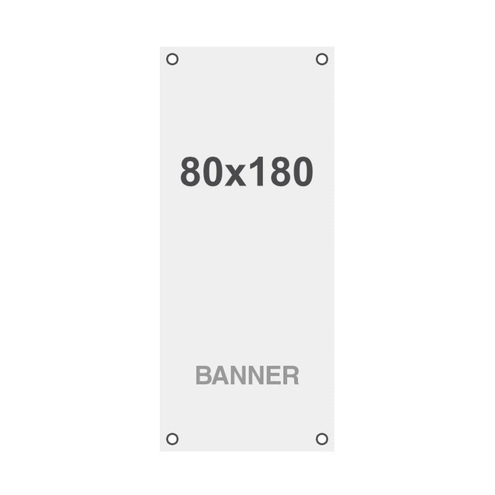 Latex Symbio frontlit 80 x 180 cm matt 510 g/m²- 4x Lochhalterung