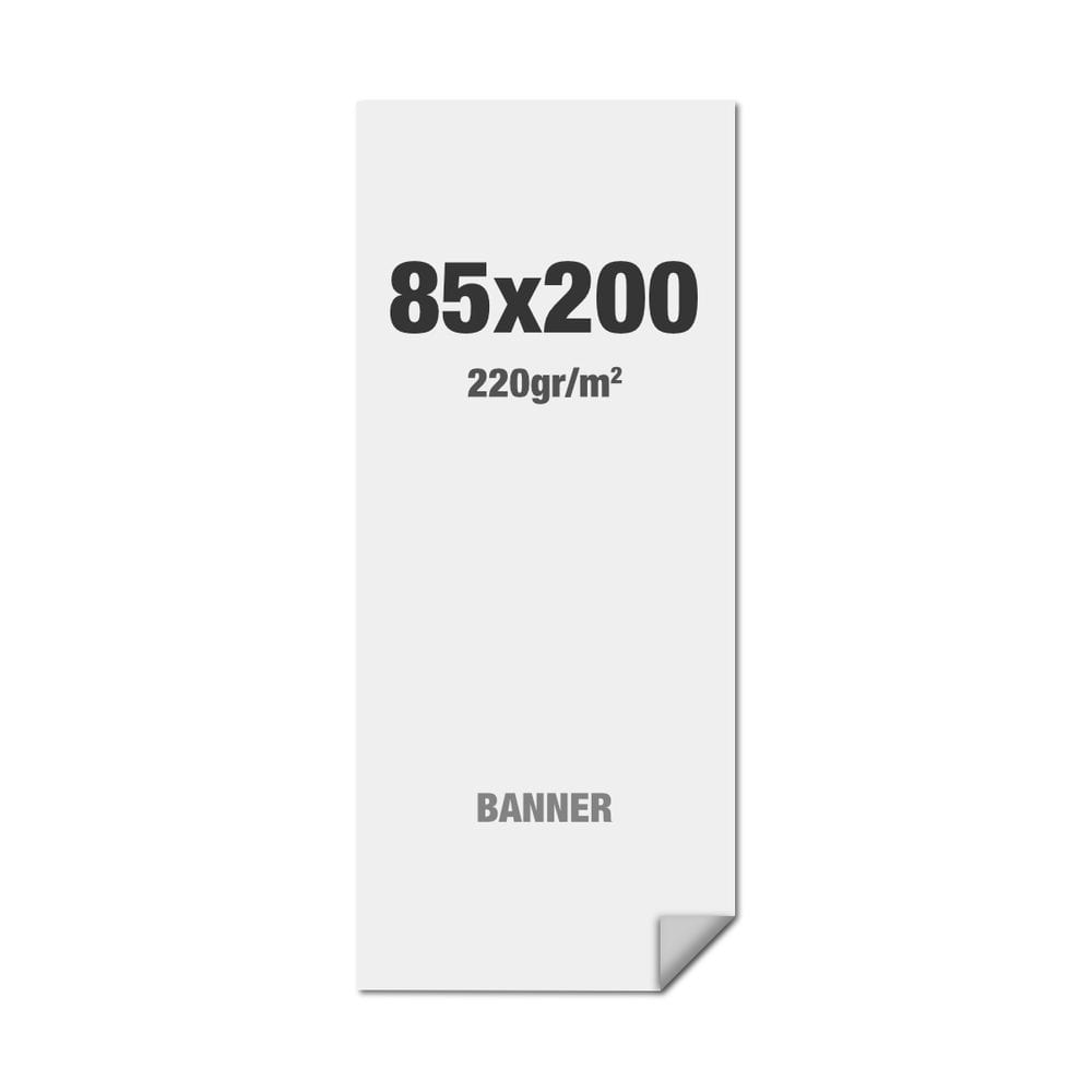 Premium Banner Standard Multi Layer PP Folie 220 g/m² matte Oberfläche 850 x 2000 mm
