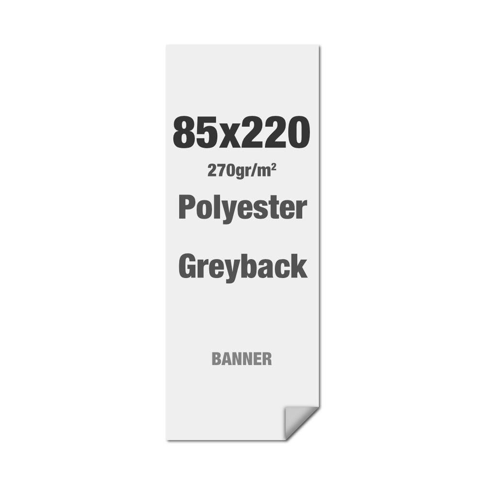 Polyester-Greyback 270 g/m² 85 x 220 cm PVC-Frei