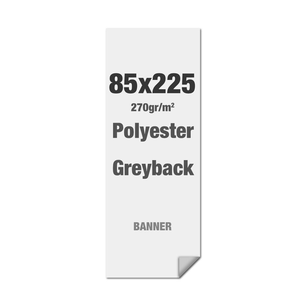 Polyester-Greyback 270 g/m² 85 x 225 cm PVC-Frei
