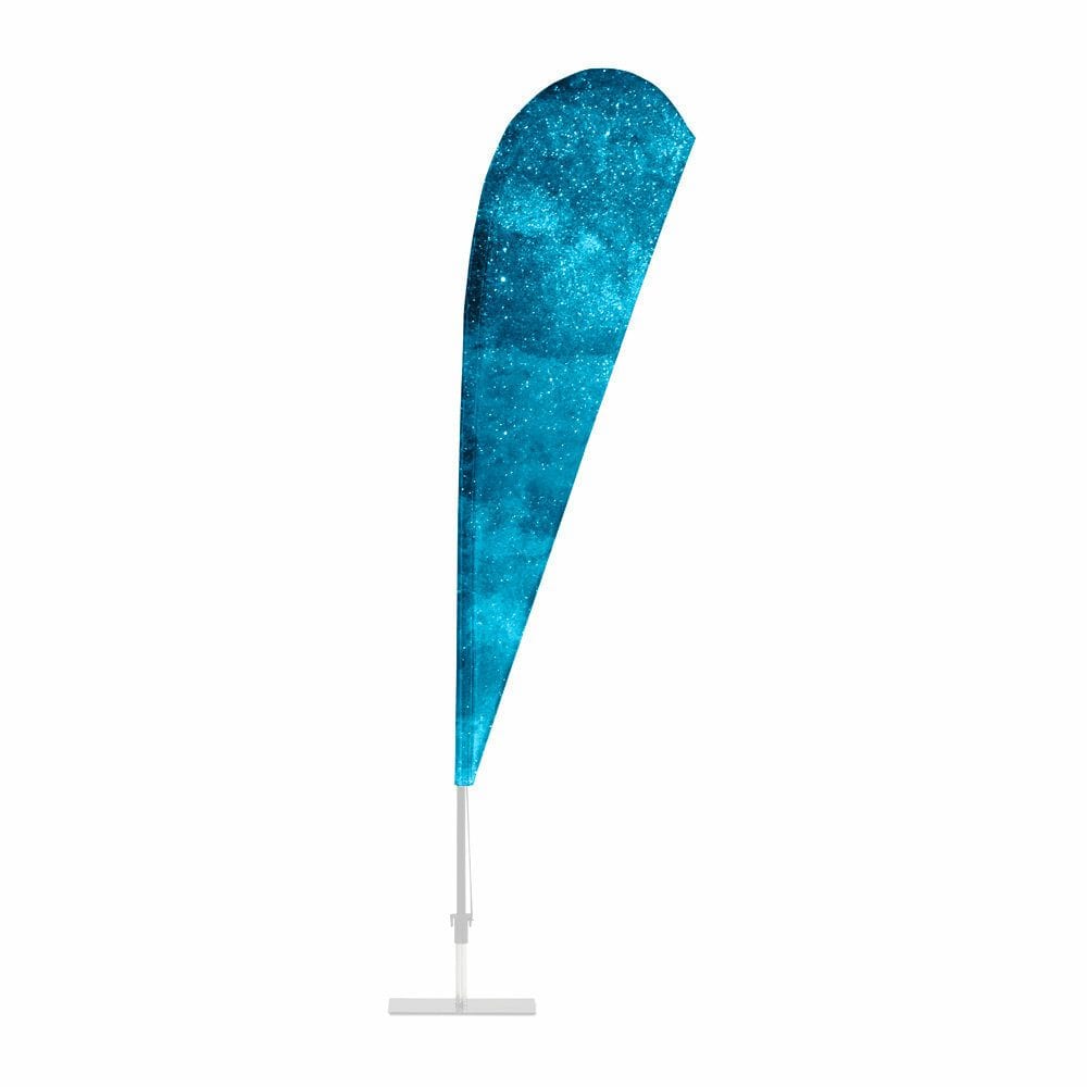 Promo Flag TropfenForm Druck