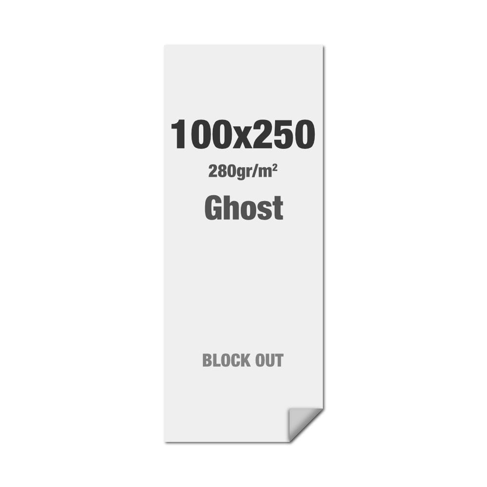 Brightbox Pro Flex Wand 100 x 250 cm Ghost Directo Blockout