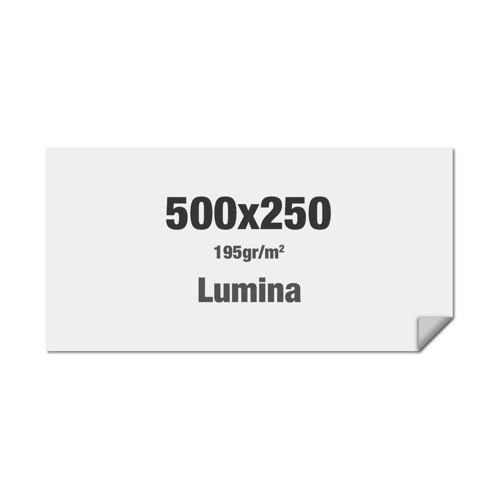 Brightbox Pro Flex Wand 500 x 250 cm Print Lumina
