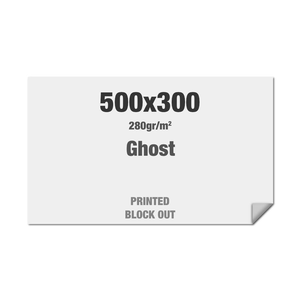 Brightbox Pro Flex Wand 500 x 300 cm Ghost Directo Blockout