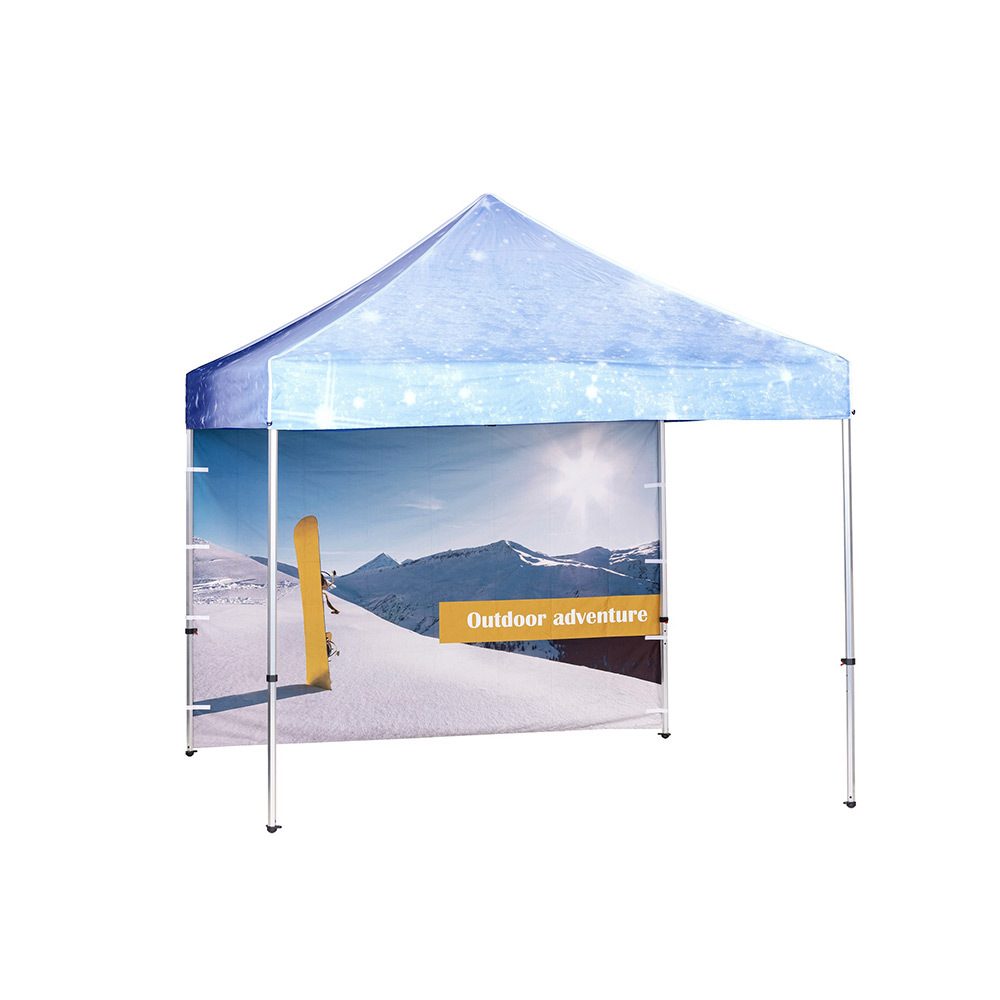 Zelt Alu Wand Außenseite Print 3 x 6 Meter Einseitig