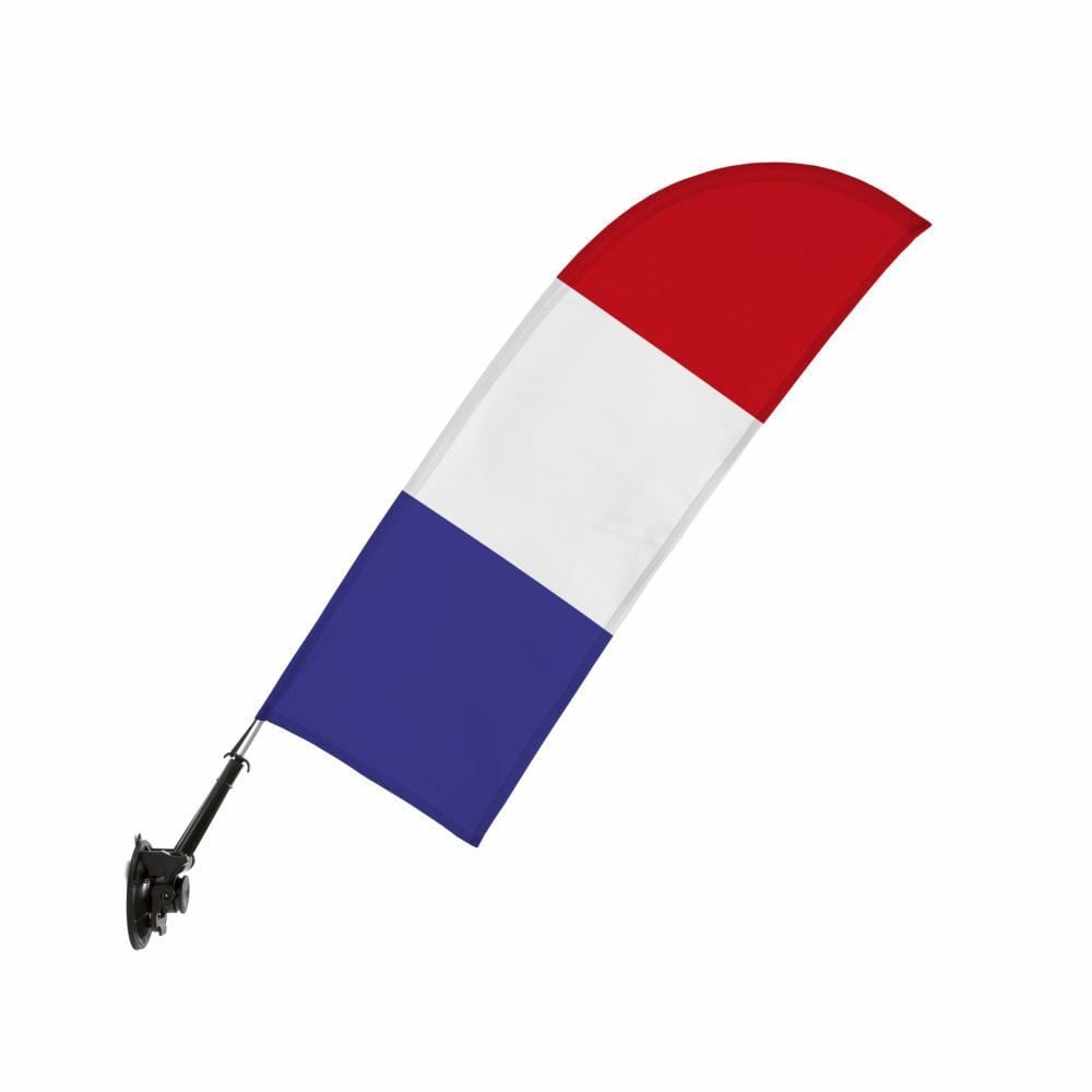 Fensterflagge Komplettset Motiv „Frankreich“