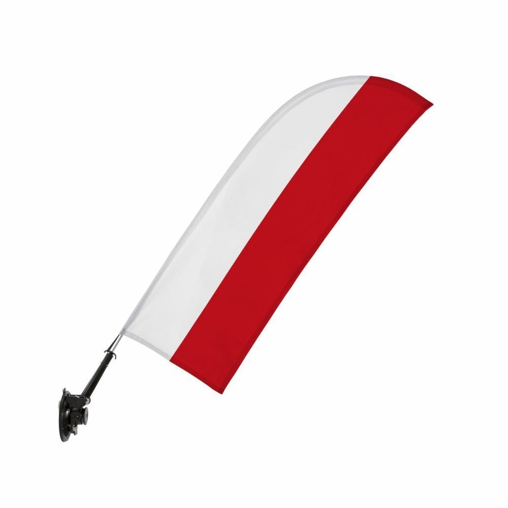 Fensterflagge Komplettset Motiv „Polen“