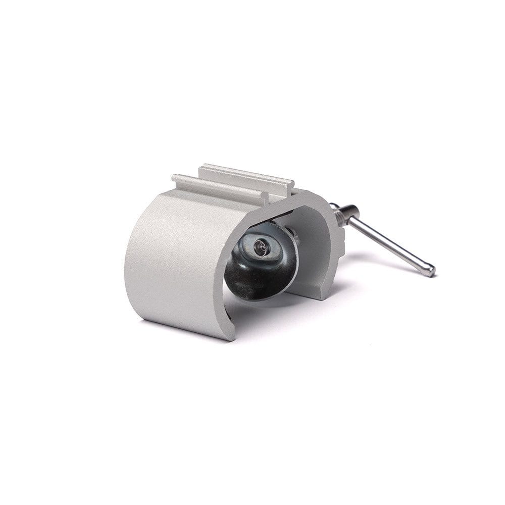 Wand Light Klemme Tube silber
