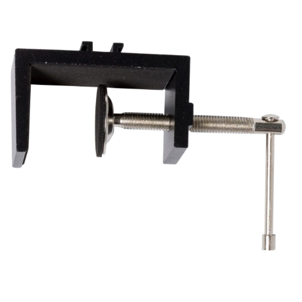 Wand Light Klemme für max.53 mm Wand schwarz