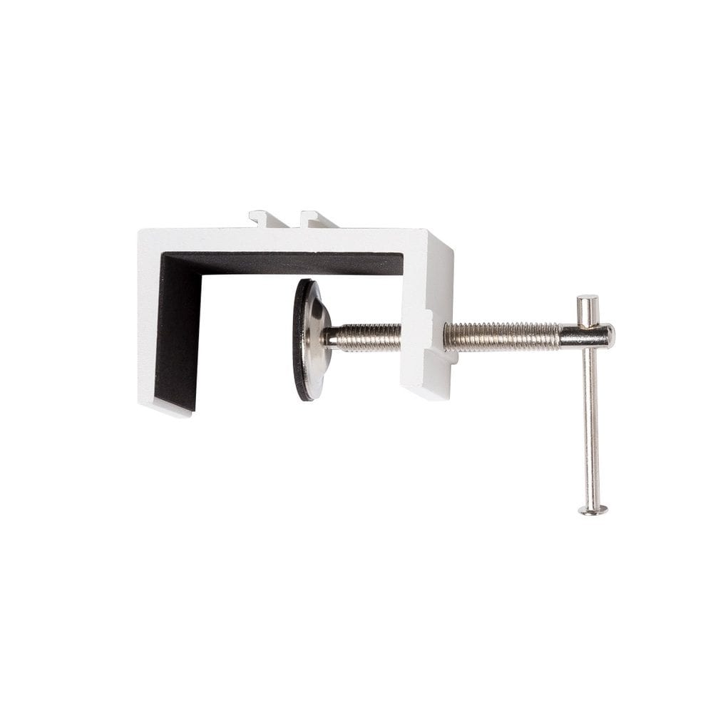 Wand Light Klemme für max.53 mm Wand weiß