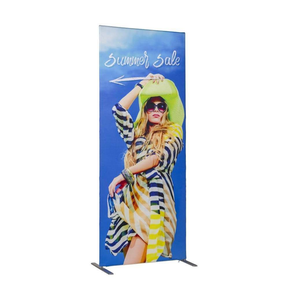 Zipper-Banner Slim 80 x 200 cm einseitig Druck ECO